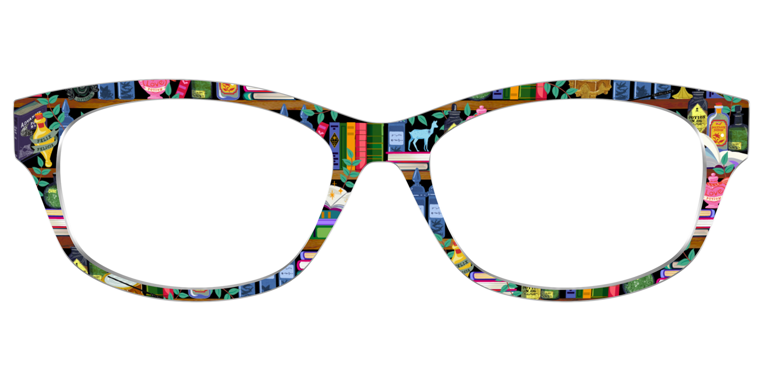 The Potions Bookcase - Front Top Image - Pair Eyewear
