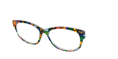 The Quidditch Patchwork - Angle Top Thumbnail - Pair Eyewear
