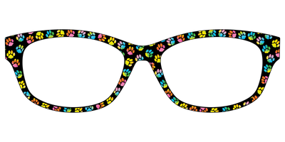 The Rainbow Paw Print - Front Top Thumbnail - Pair Eyewear