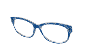 The Ravenclaw™ Plaid - Angle Top Thumbnail - Pair Eyewear
