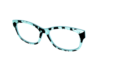 The Robin's Egg Pearl Tortoise - Angle Top Thumbnail - Pair Eyewear