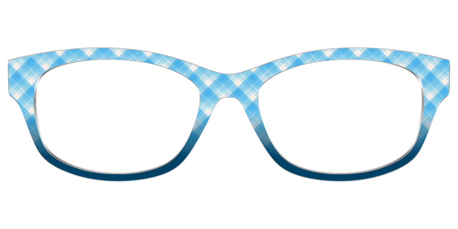 The Seaside Plaid - Front Top Image - Pair Eyewear
