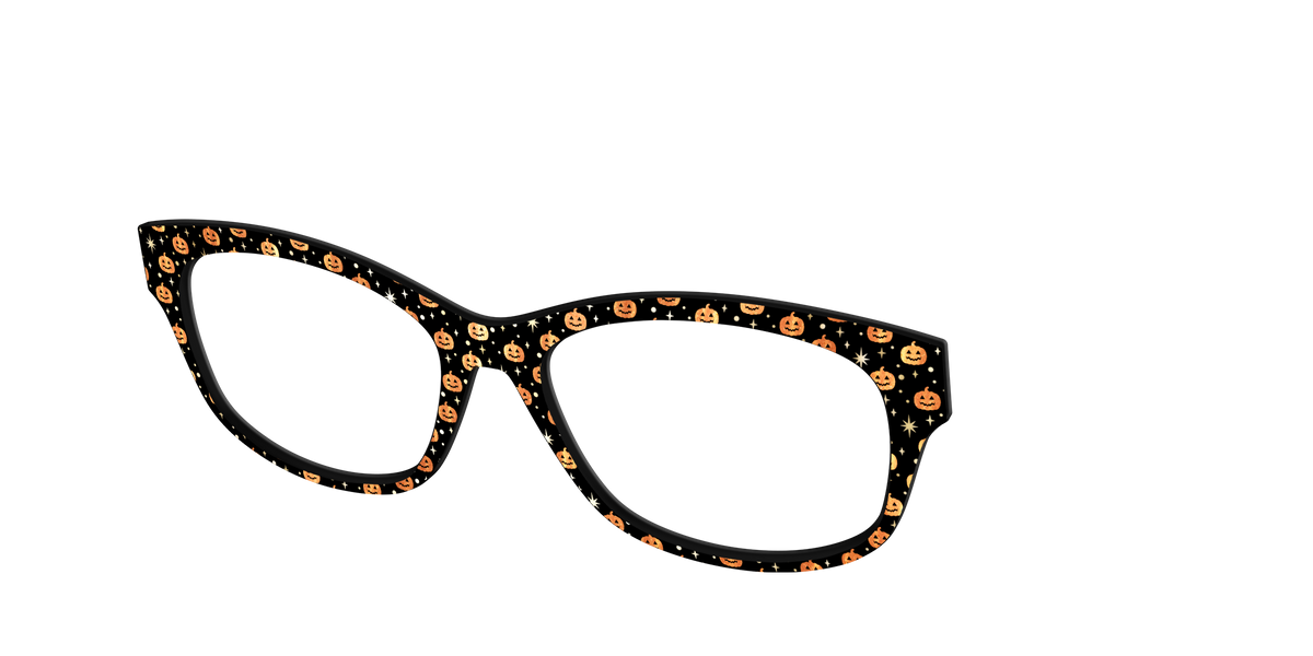 The Shimmer Jack-o'-Lanterns - Angle Top Image - Pair Eyewear