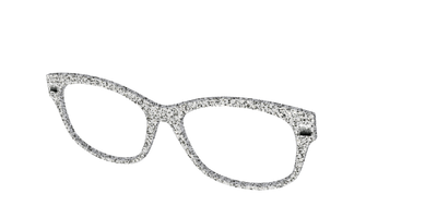The Silver Sparkle - Angle Top Thumbnail - Pair Eyewear