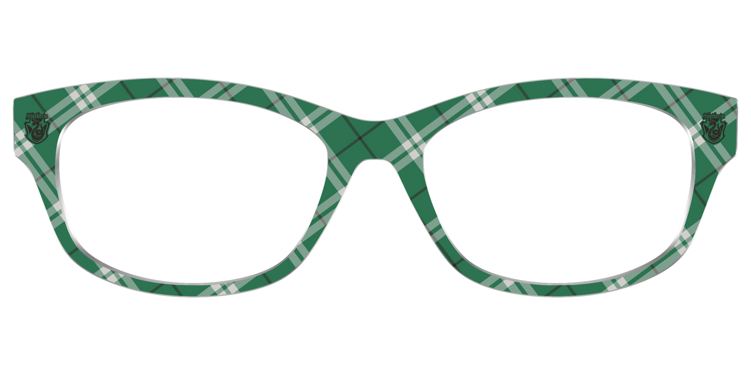 The Slytherin™ Plaid - Front Top Image - Pair Eyewear