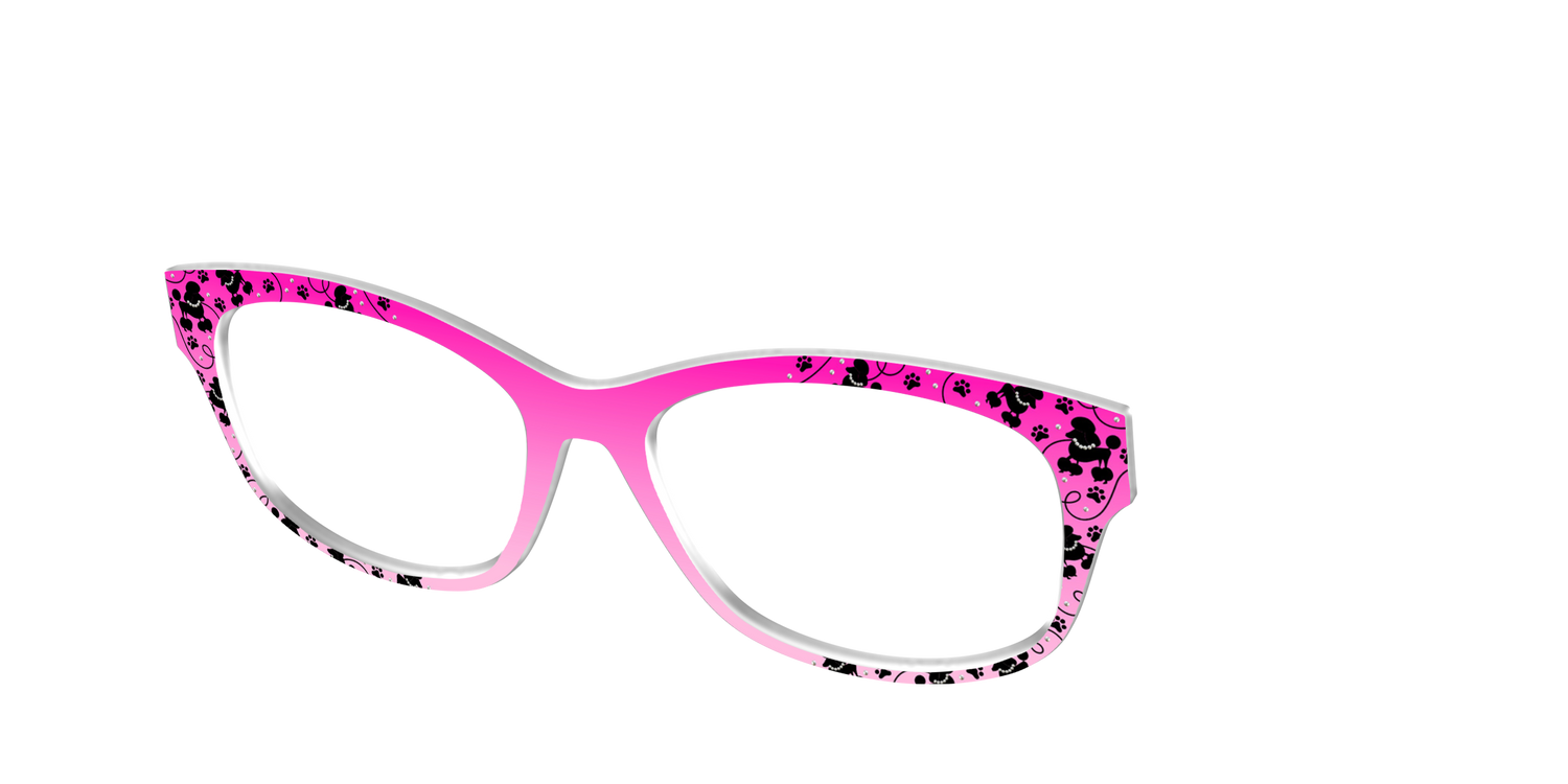 The Sock Hop Pups - Angle Top Image - Pair Eyewear