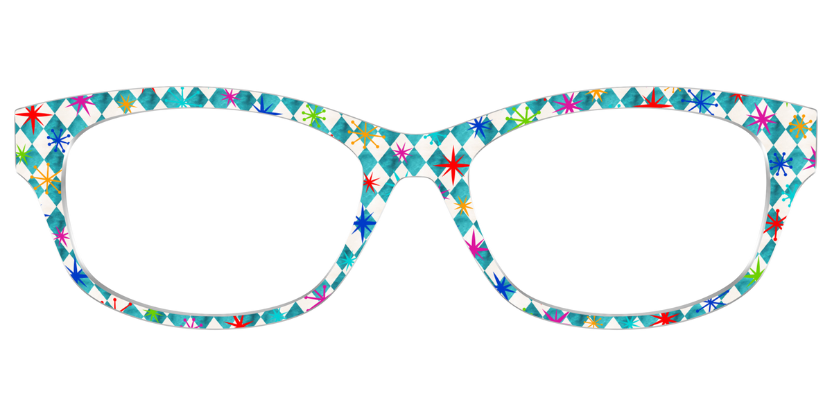 The Starburst Diamonds - Front Top Image - Pair Eyewear