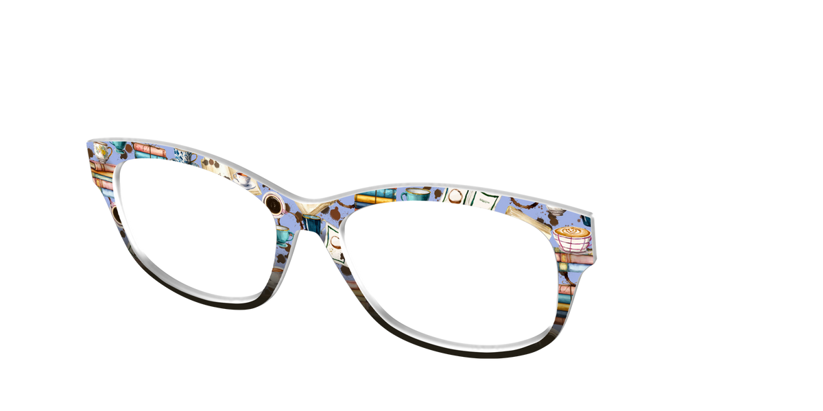 The Study Date - Angle Top Image - Pair Eyewear