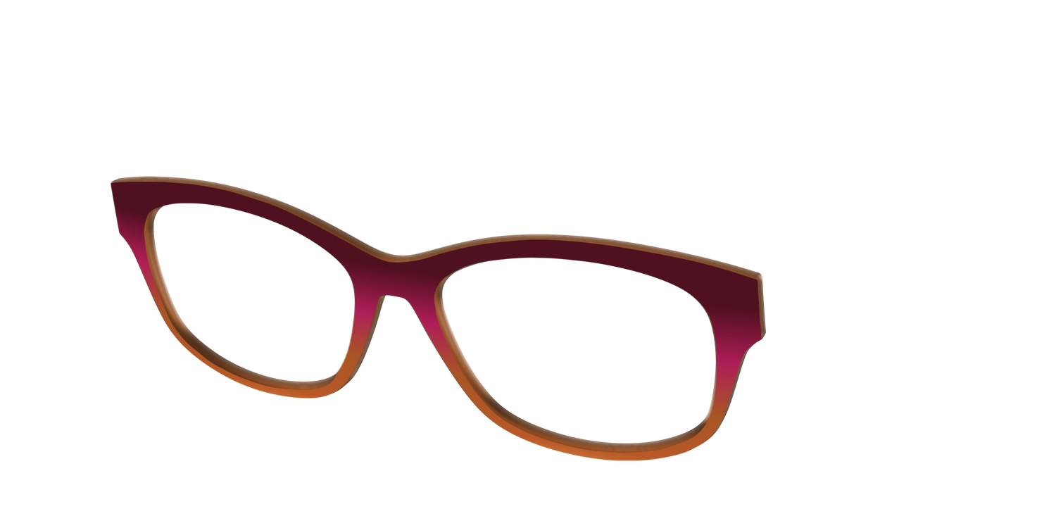 The Umber to Ochre Gradient - Angle Top Image - Pair Eyewear