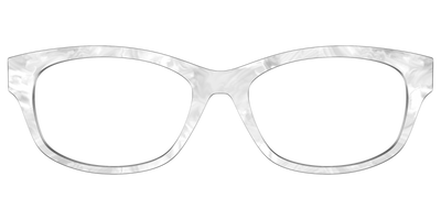 The White Pearlescent - Front Top Thumbnail - Pair Eyewear