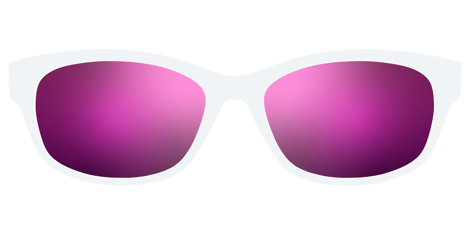 The Polarized White Sun Top - Front Top Image - Pair Eyewear