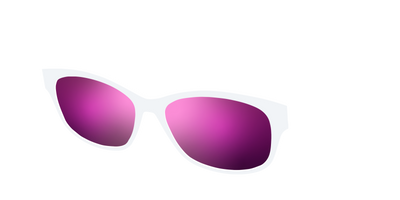The Polarized White Sun Top - Angle Top Thumbnail - Pair Eyewear