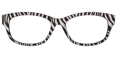 The Zebra Stripes - Front Top Thumbnail - Pair Eyewear