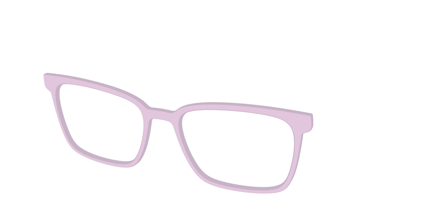 The Blush - Angle Top Image - Pair Eyewear