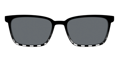 The Polarized Checkerboard Fade Sun Top - Front Top Thumbnail - Pair Eyewear
