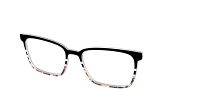 The Chic Tortoise Crystal Split - Angle Top Thumbnail - Pair Eyewear