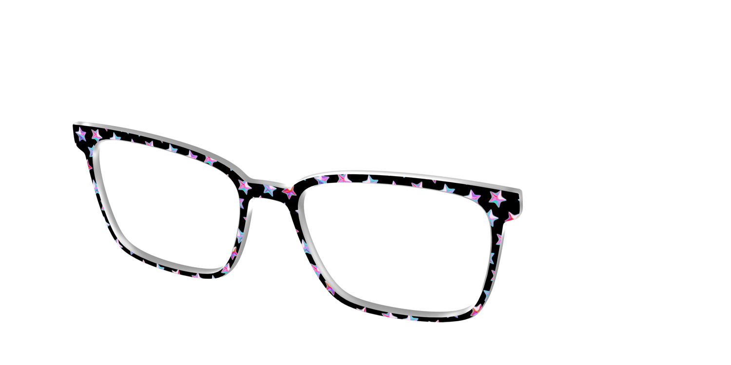 The Chrome Superstars - Angle Top Image - Pair Eyewear