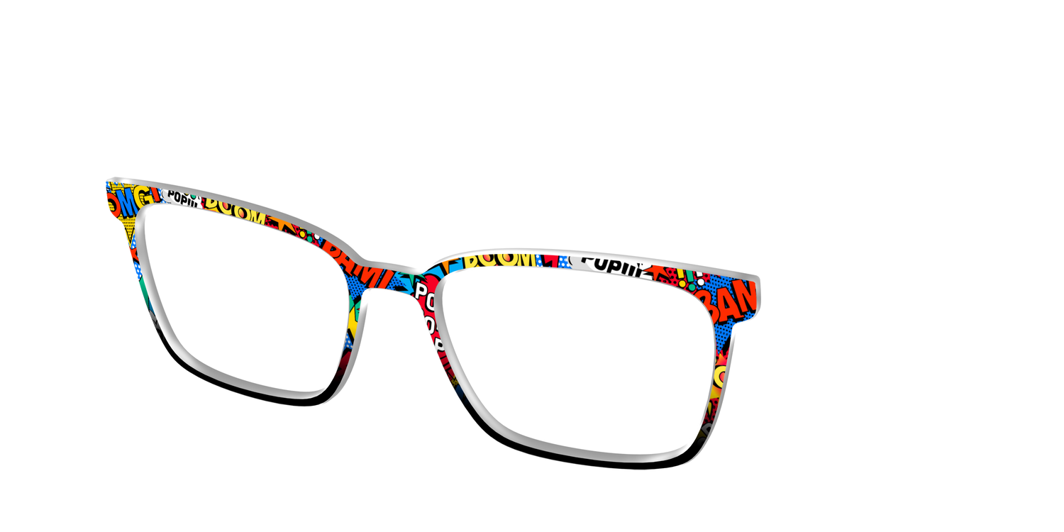 The Comic Strip - Angle Top Image - Pair Eyewear