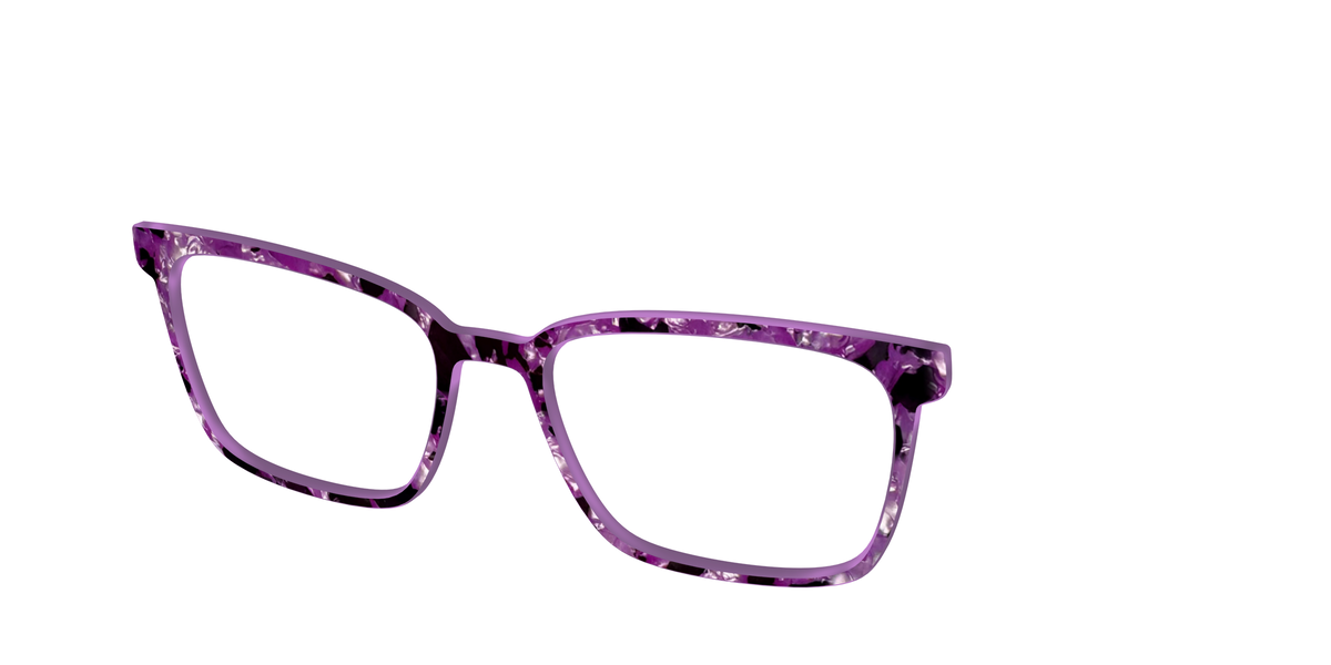 The Dark Orchid Pearl Tortoise - Angle Top Image - Pair Eyewear