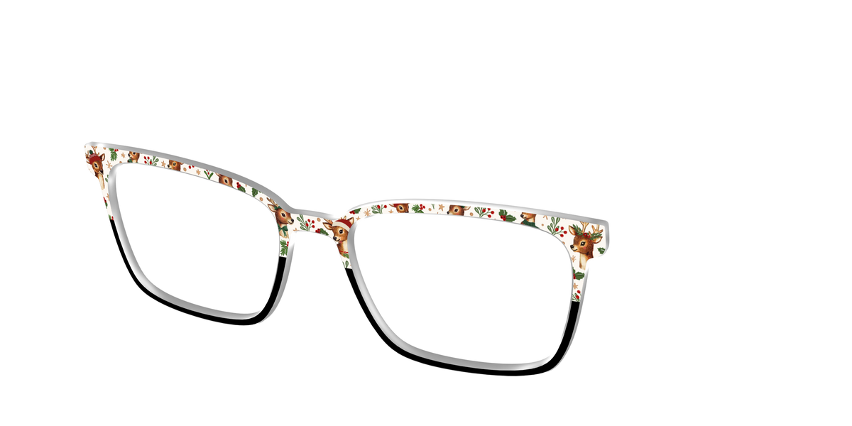 The Dashing Reindeer - Angle Top Image - Pair Eyewear