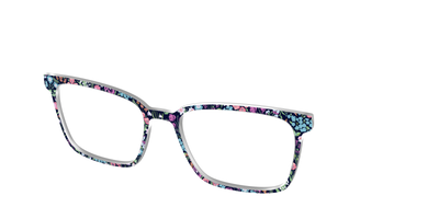 The Demure Blossoms - Angle Top Thumbnail - Pair Eyewear
