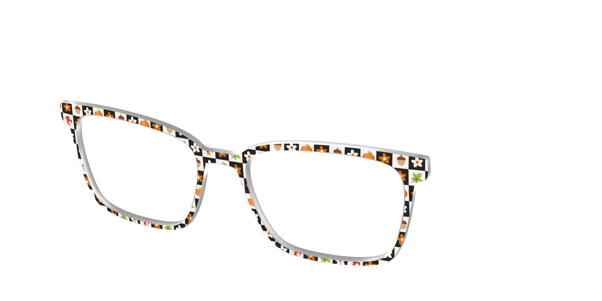 The Fall Festive Check - Angle Top Image - Pair Eyewear