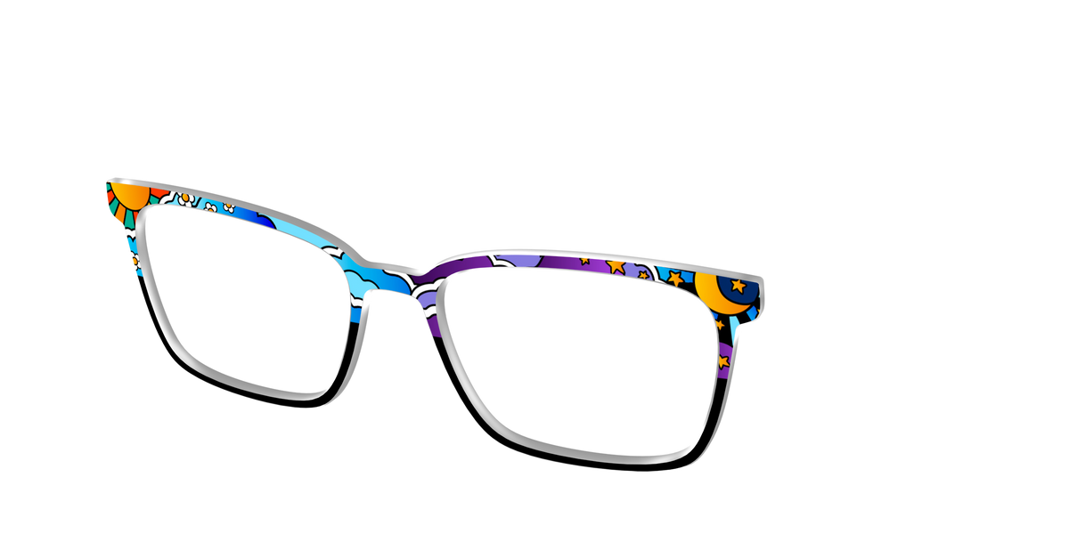 The Far Out Skies - Angle Top Image - Pair Eyewear