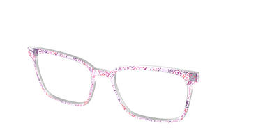 The Frightfully Fun Doodles Crystal - Angle Top Thumbnail - Pair Eyewear
