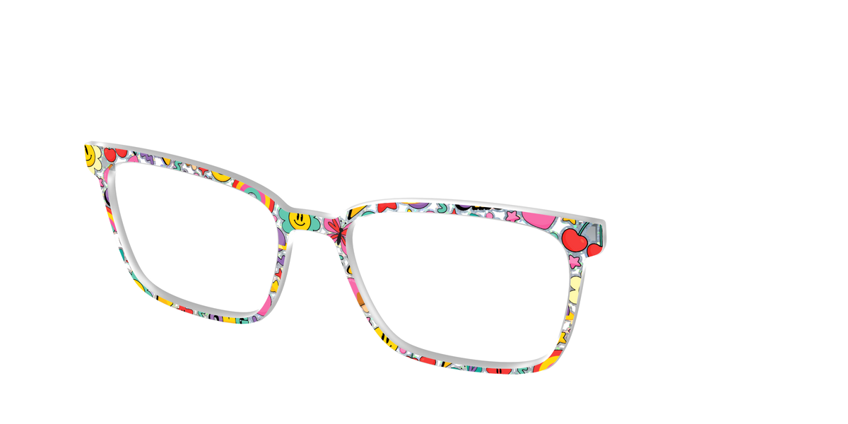 The Funky Foil Stickers - Angle Top Image - Pair Eyewear