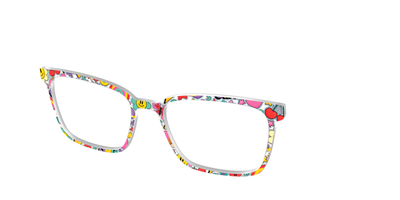The Funky Foil Stickers - Angle Top Thumbnail - Pair Eyewear