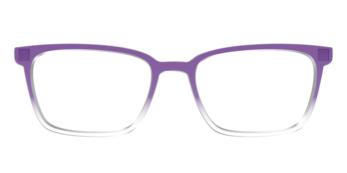 The Grape Gradient Crystal - Front Top Image - Pair Eyewear