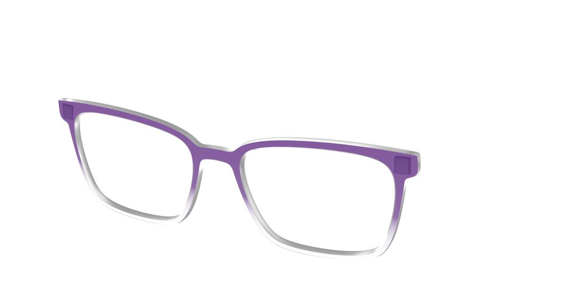 The Grape Gradient Crystal - Angle Top Image - Pair Eyewear