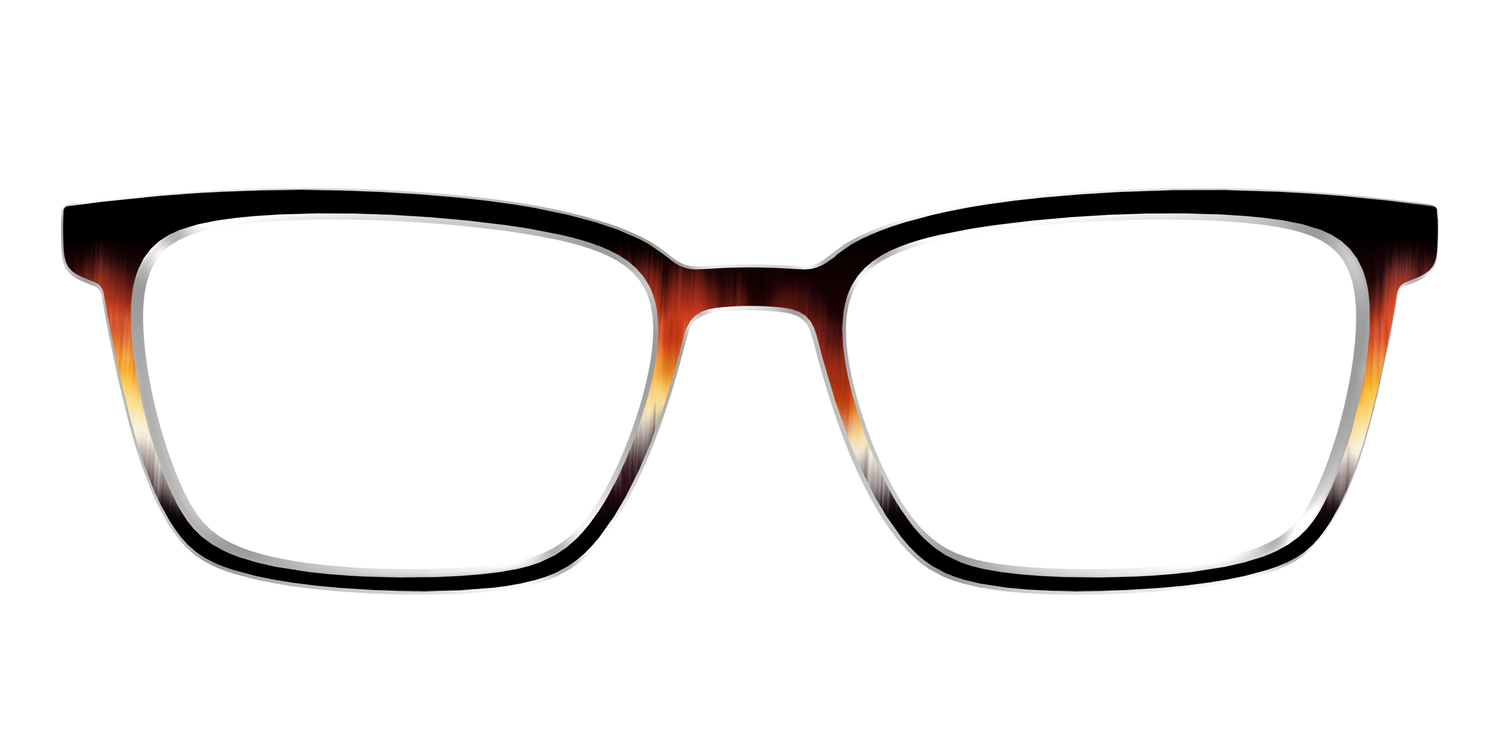 The Hallows' Eve Gradient - Front Top Image - Pair Eyewear