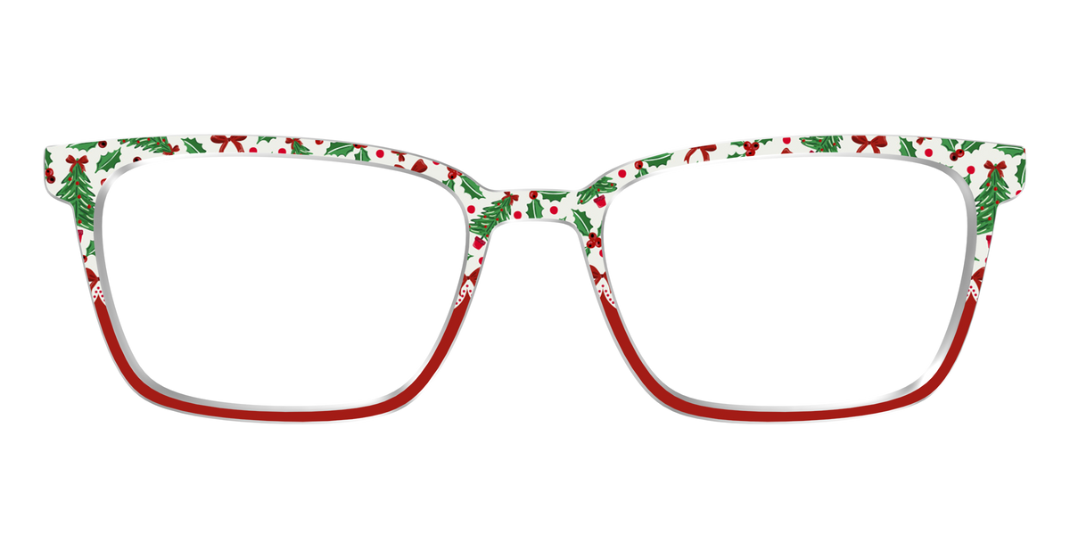 The Holly Jolly Split - Front Top Image - Pair Eyewear