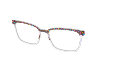 The Holographic Milkshake - Angle Top Thumbnail - Pair Eyewear