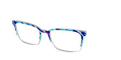 The Jazzy Scribble - Angle Top Thumbnail - Pair Eyewear
