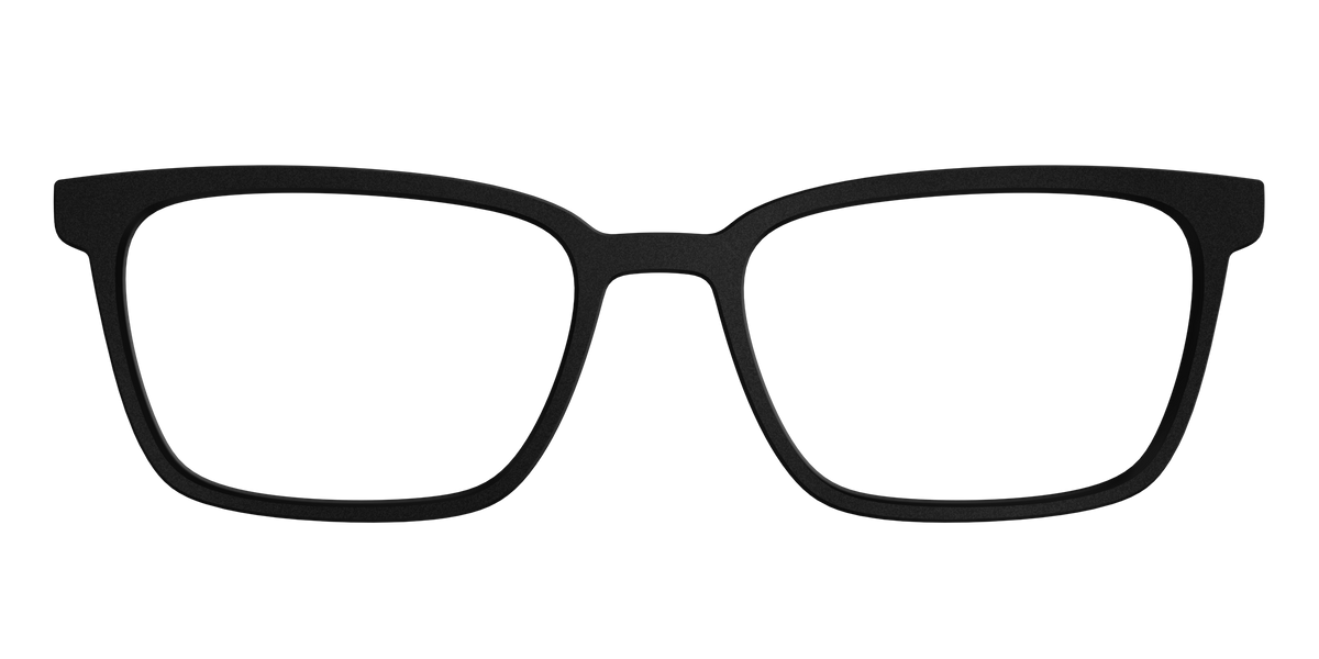 The Matte Black - Front Top Image - Pair Eyewear