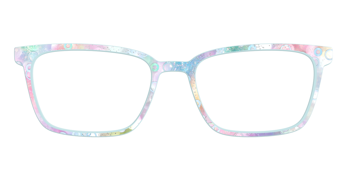 The Mermaid Bokeh with Bubble Glitter - Front Top Image - Pair Eyewear