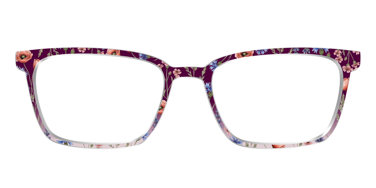 The Mulberry Floral Dip-Dye - Front Top Image - Pair Eyewear