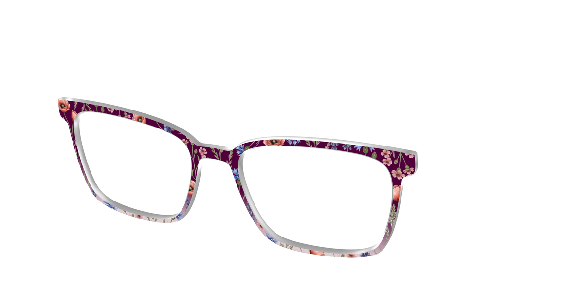 The Mulberry Floral Dip-Dye - Angle Top Image - Pair Eyewear