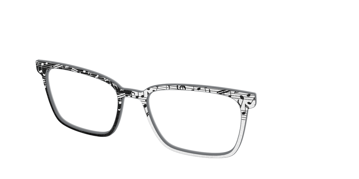 The Musical Shimmer Split - Angle Top Image - Pair Eyewear