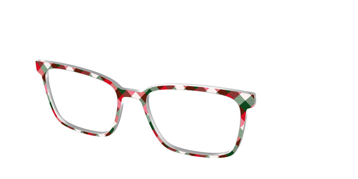 The Nice List Plaid - Angle Top Image - Pair Eyewear