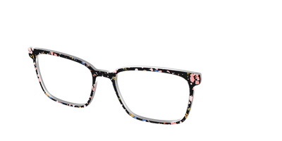 The Pallid Paint Splatter - Angle Top Thumbnail - Pair Eyewear