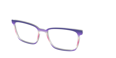 The Petunia Haze Gradient - Angle Top Thumbnail - Pair Eyewear