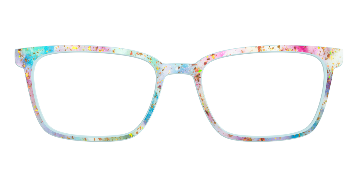 The Pixie Bokeh with Gold Flakes - Front Top Image - Pair Eyewear