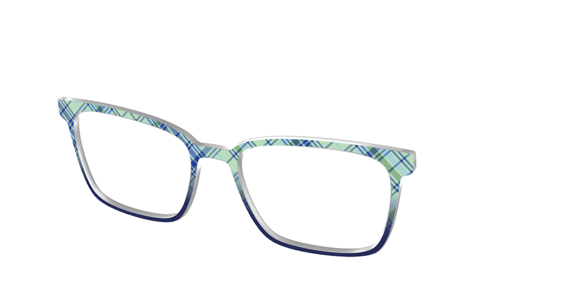 The Poetic Plaid - Angle Top Image - Pair Eyewear