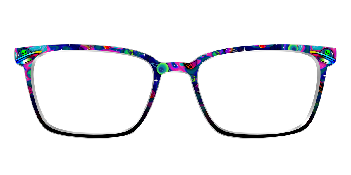 The Space Invasion Marble - Front Top Image - Pair Eyewear