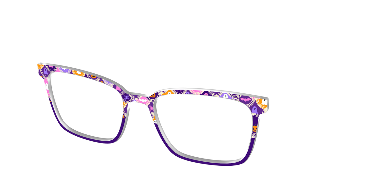 The Spooky Scallop Split - Angle Top Image - Pair Eyewear