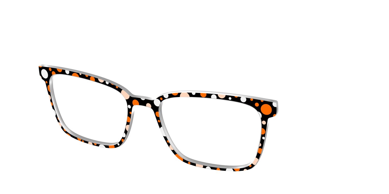 The Spooky Spots - Angle Top Image - Pair Eyewear