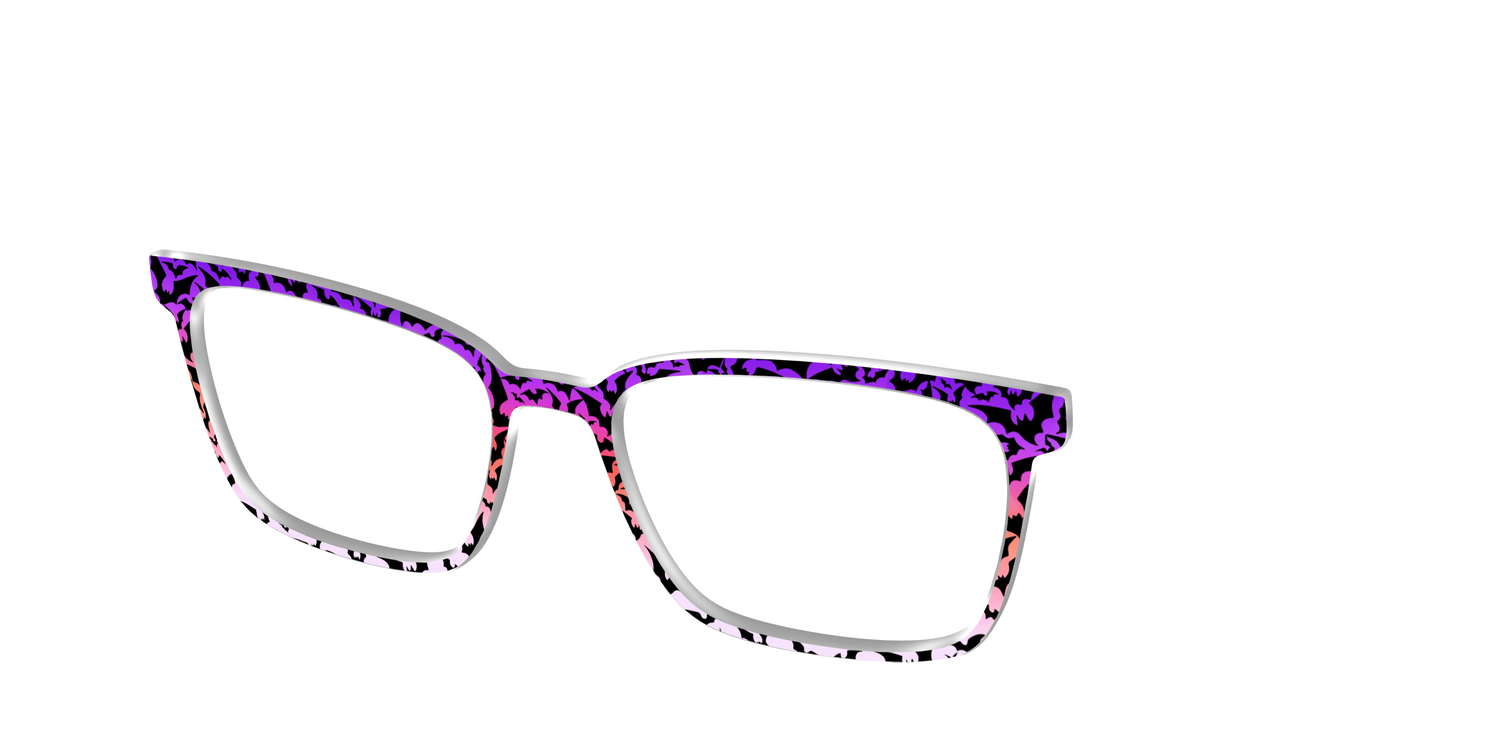 The Twilight Bats - Angle Top Image - Pair Eyewear